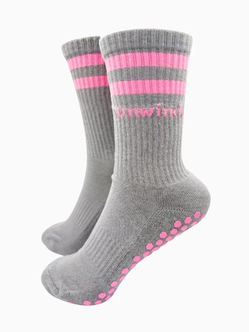 unwind. Athletic Socks 'The Stripe Sock' in Grey