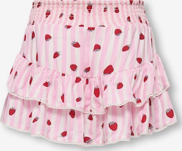 ONLY GIRLS Skirt 'KOGGlow' in Pink: front