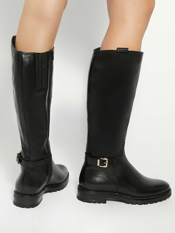 Dune LONDON Laarzen 'Tabbey' in Zwart