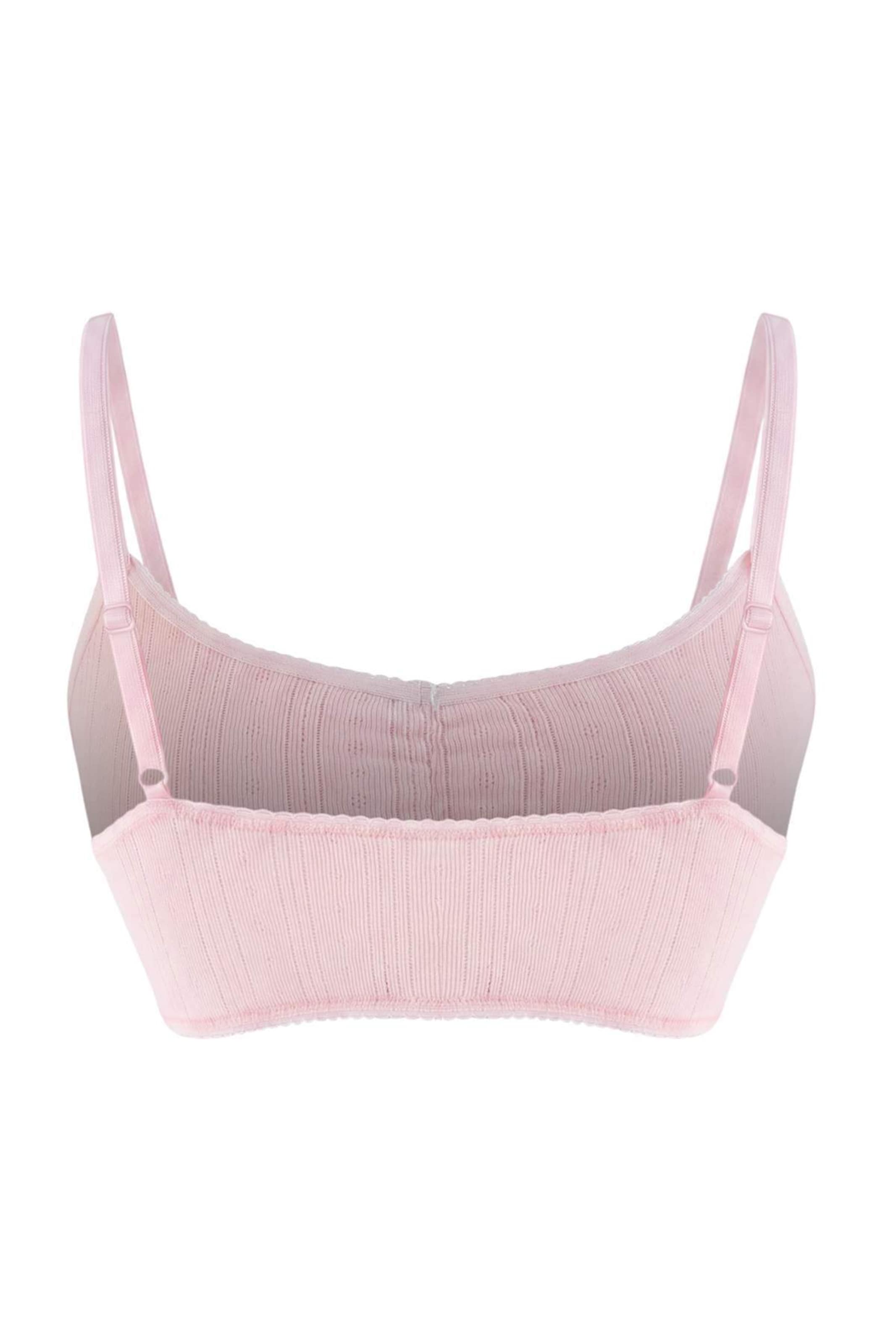 Trendyol Bralette Bra in Yellow