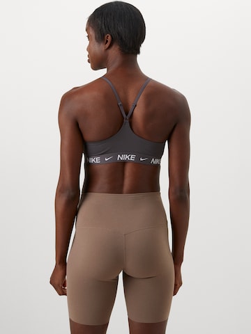 NIKE Bralette Sports bra 'INDY' in Grey
