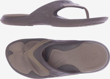 Crocs Sandals & High-Heeled Sandals in 36,5 in Brown: front