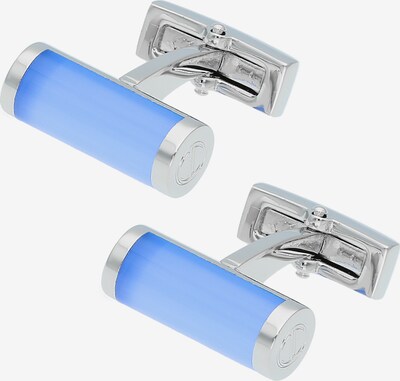 Davidoff Essentials Manschettenknöpfe Messing 2 cm in blau, Produktansicht