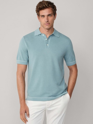 Hackett London Poloshirt in Blau: Vorderseite