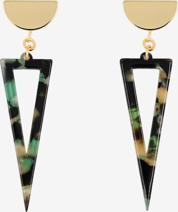 Fräulein Wunder Earrings in Gold: front