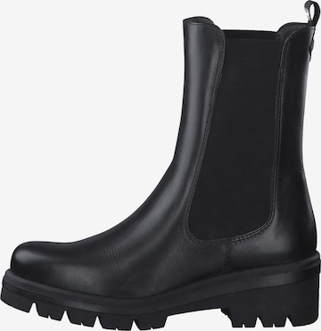 TAMARIS Chelsea Boots in Schwarz