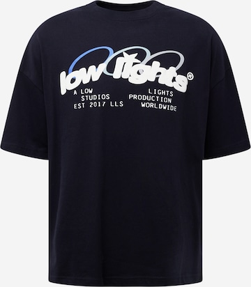 Low Lights Studios T-shirt 'Arctic Ring' i svart: framsida