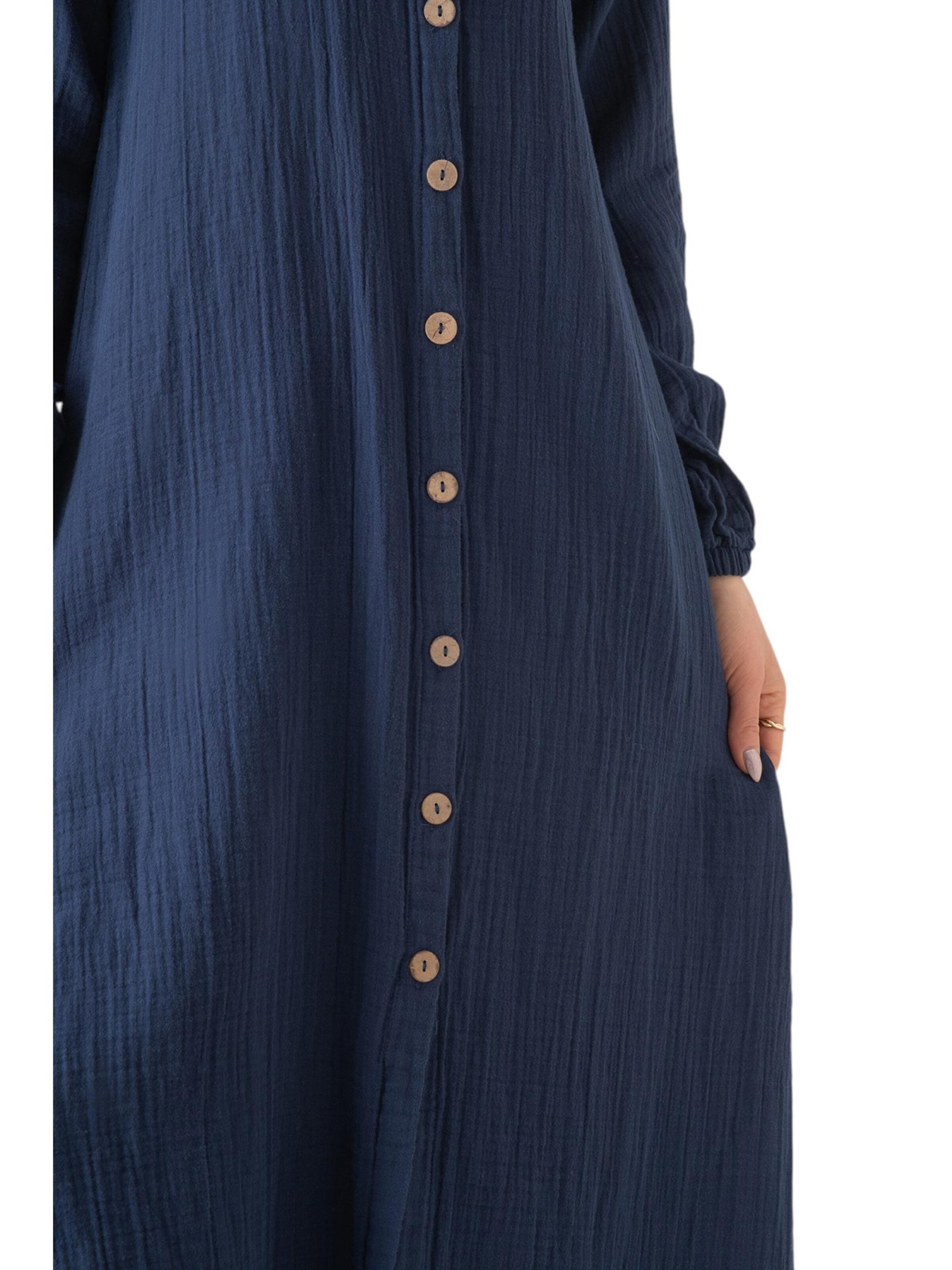 WENOR Blouse 'Nergis' in Blauw