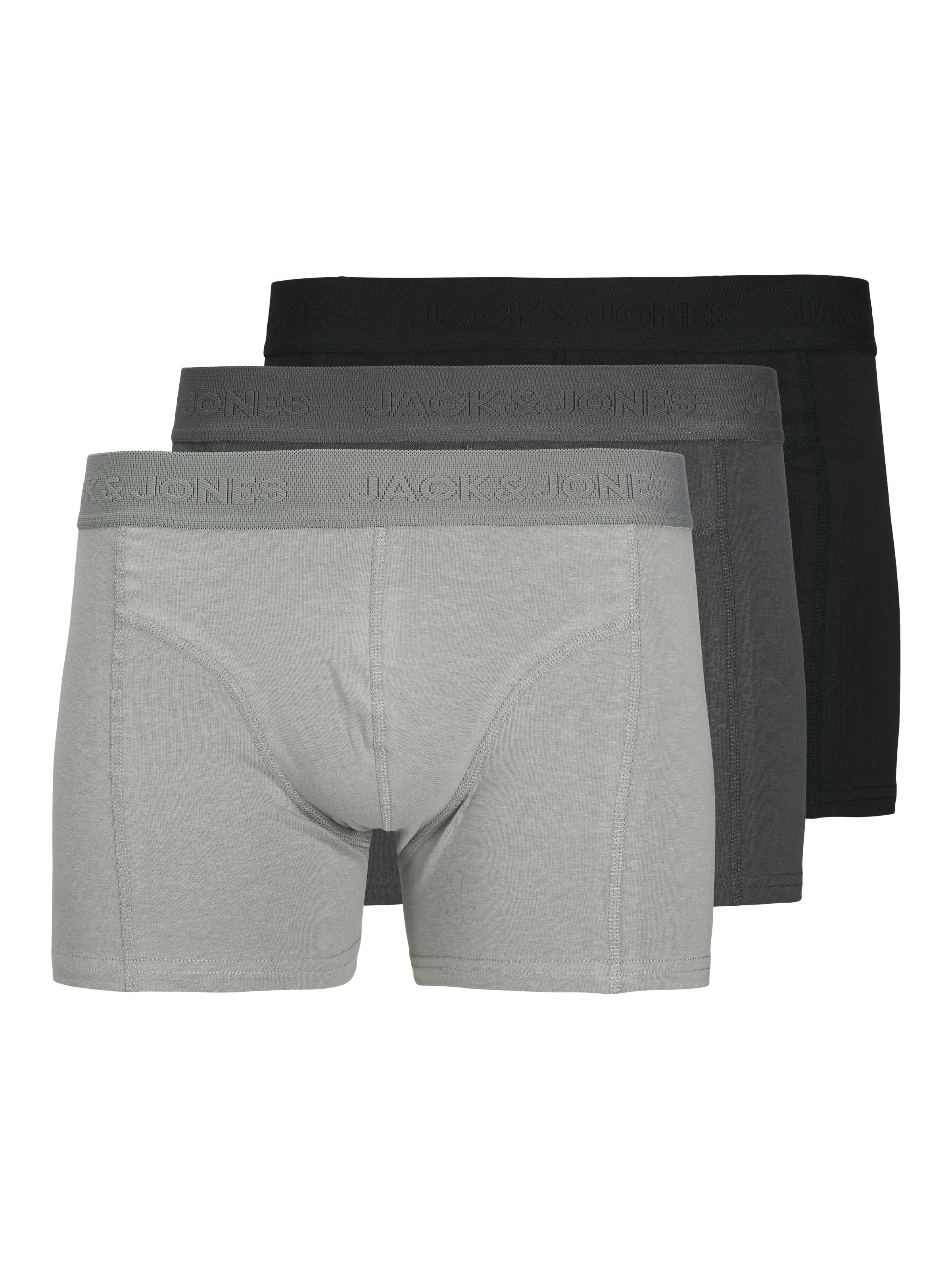 Boxers 'JACOrdinary' JACK & JONES en gris : devant
