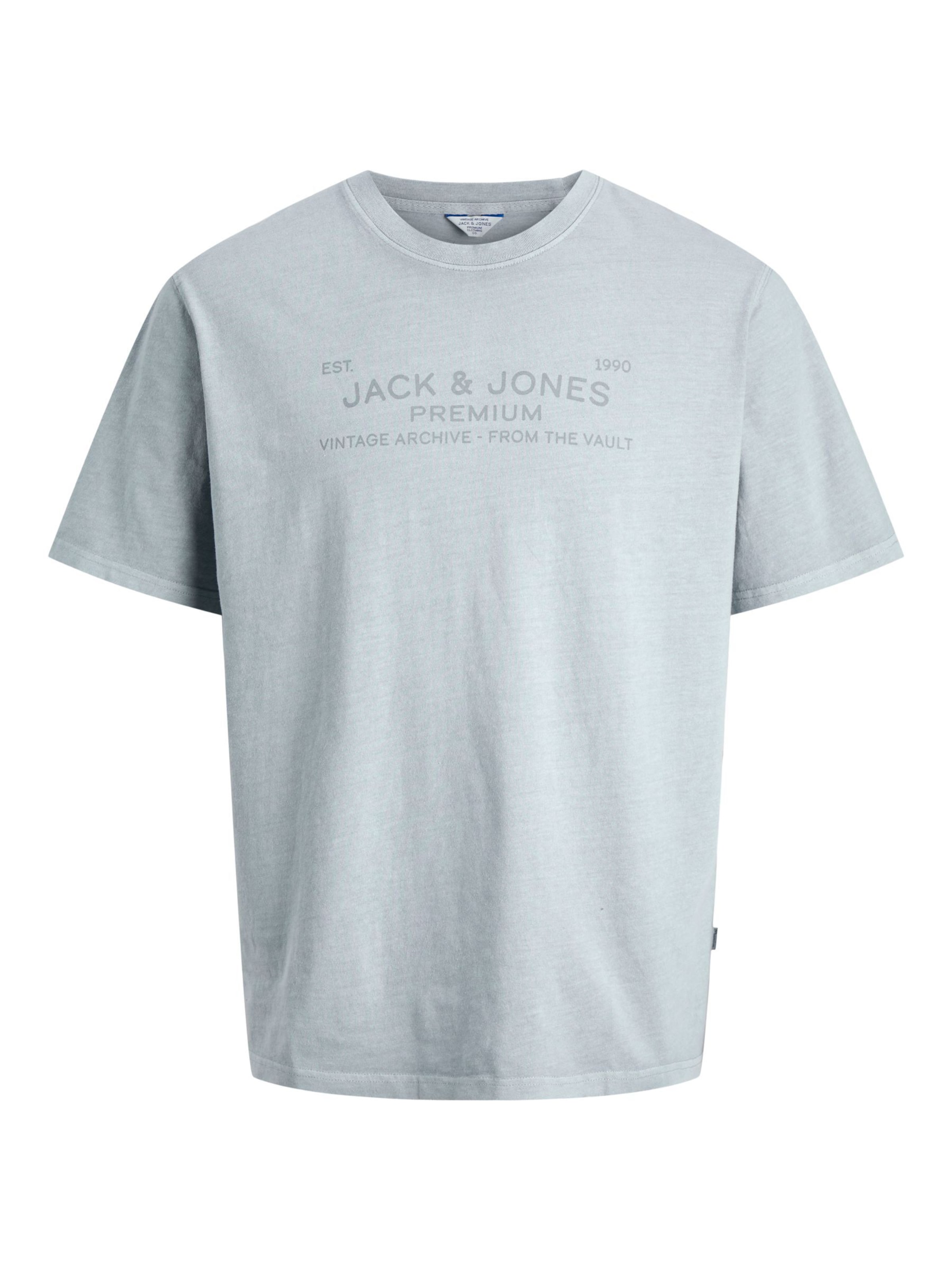 JACK & JONES - Camiseta en azul: frente