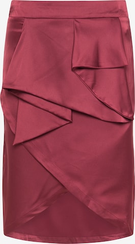 faina Skirt in Red: front