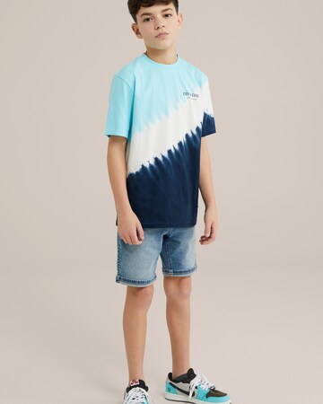 WE Fashion Футболка в Синий