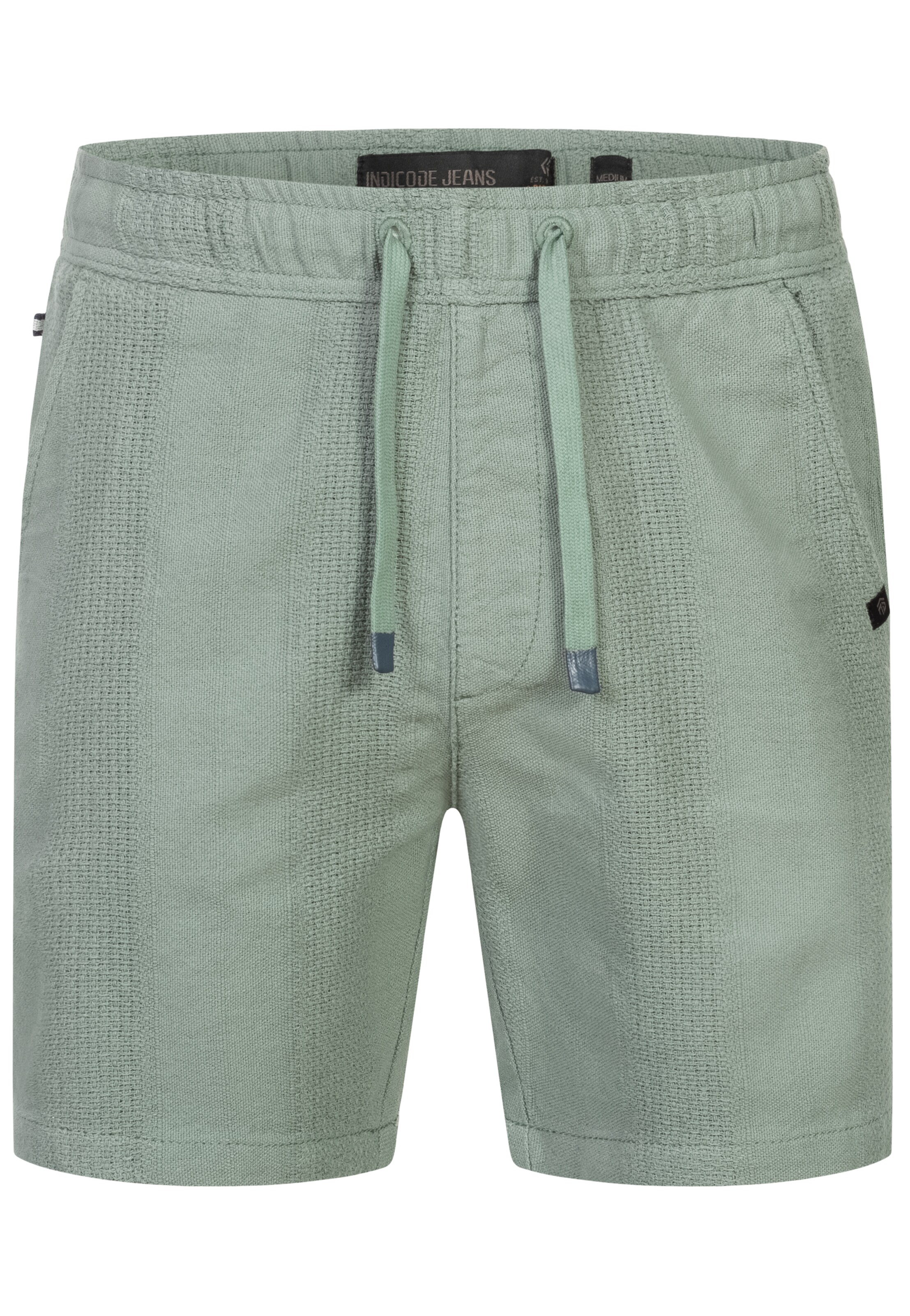 INDICODE JEANS Pants 'Pop' in Green: front