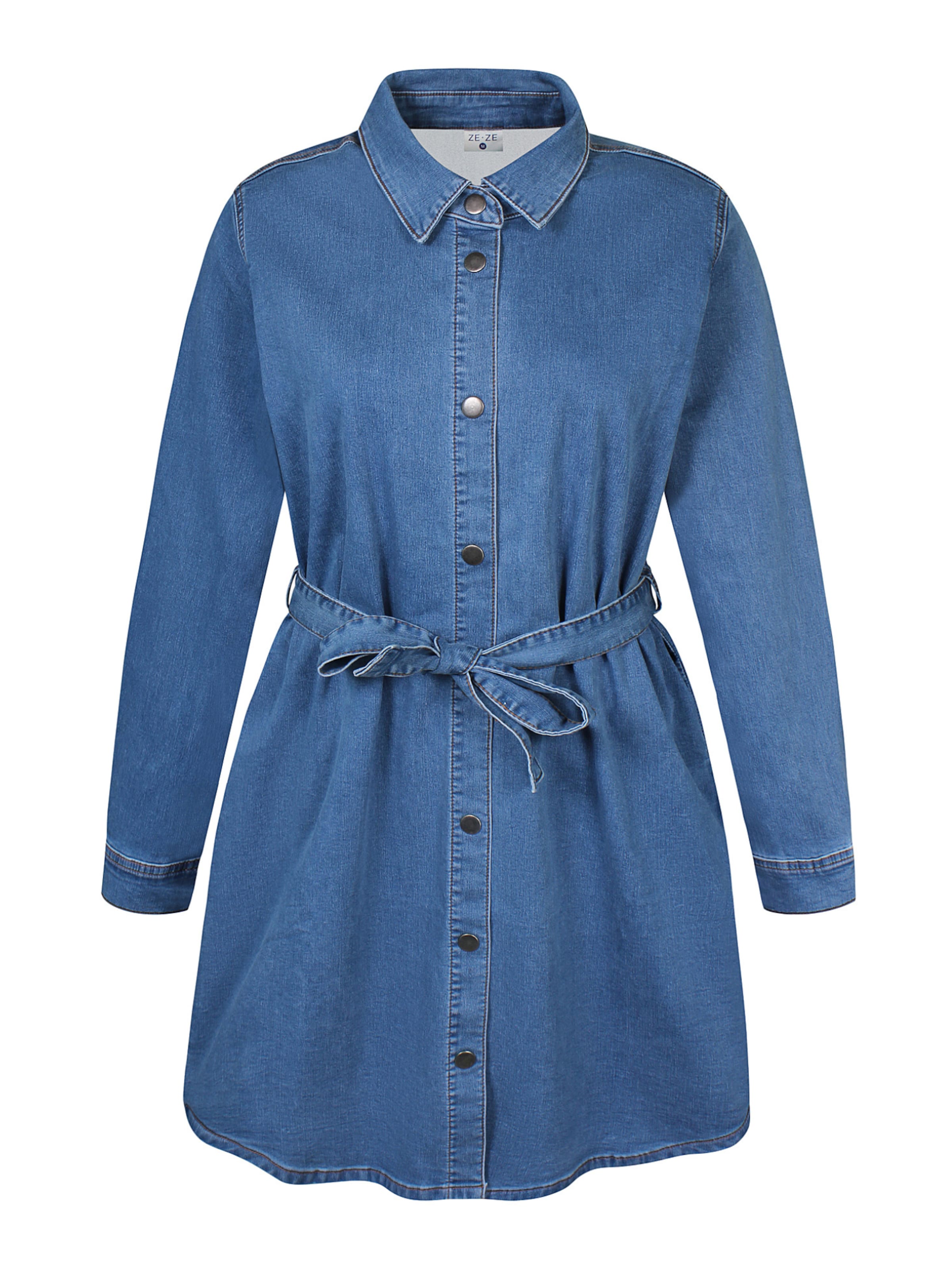 ze-ze Tunika 'Exandra 15' i blå: forside