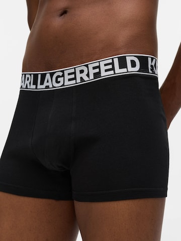 juoda Karl Lagerfeld Boxer trumpikės