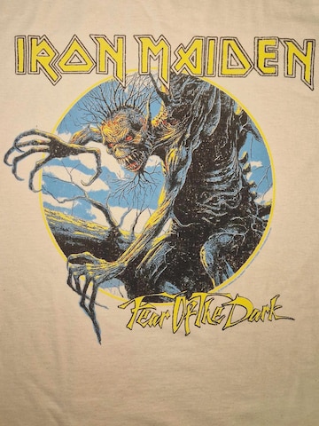 Maglietta 'Iron  Maiden Fear Of The Dark Vintage T-Shirt' di Iron Maiden in bianco