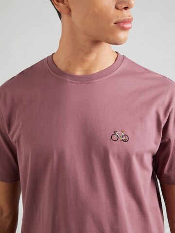 T-Shirt 'Peaceride' Iriedaily en violet