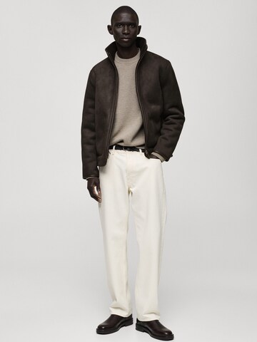 MANGO MAN Jacke 'Viggo' in Braun
