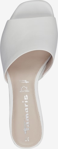 TAMARIS Mules in White