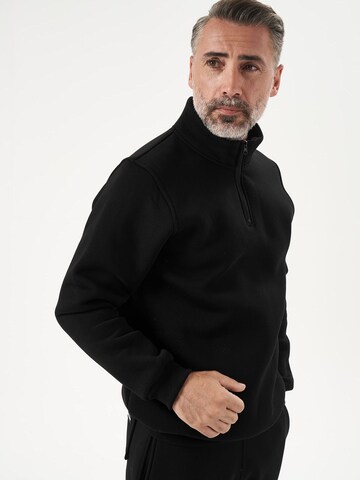 LOUIS LECLER Sweatshirt 'Remy' in Zwart