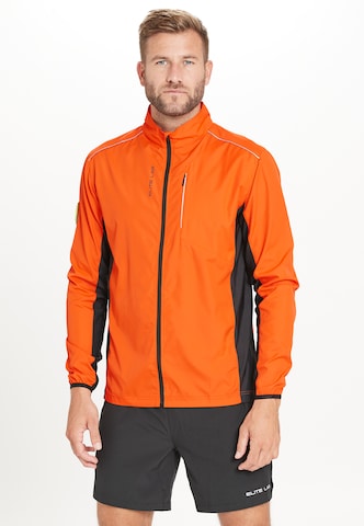 ELITE LAB Between-Season Jacket 'Shell X1 Elite' in Orange: front