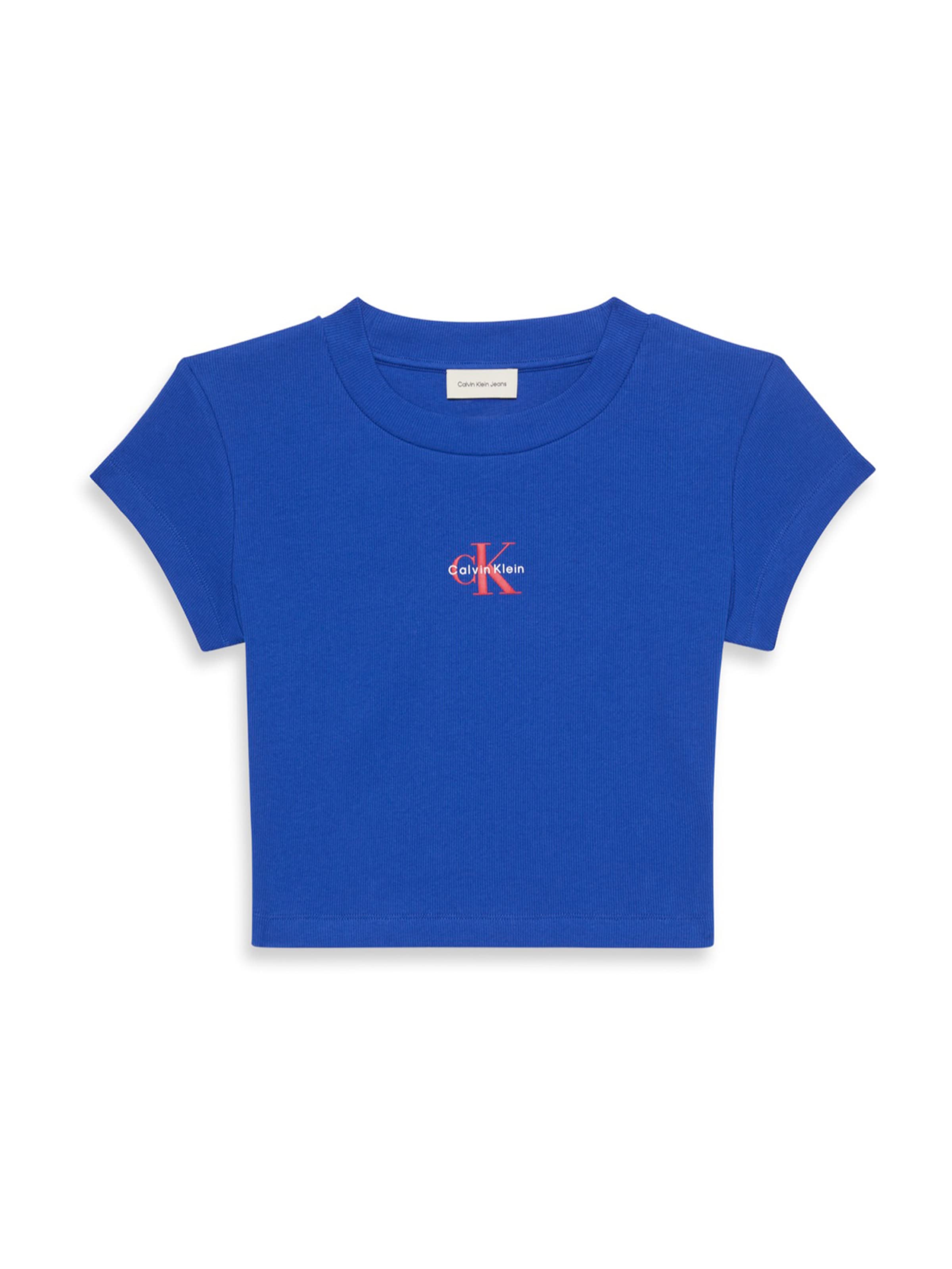 Calvin Klein JeansMajica - plava boja: prednji dio