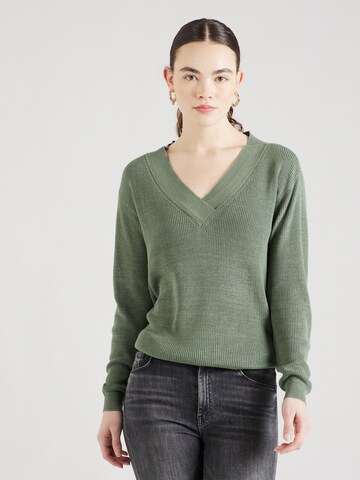 VERO MODA Pullover 'NEW LEXSUN' i grøn: forside