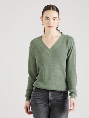VERO MODA Sweater 'NEW LEXSUN' in Green: front