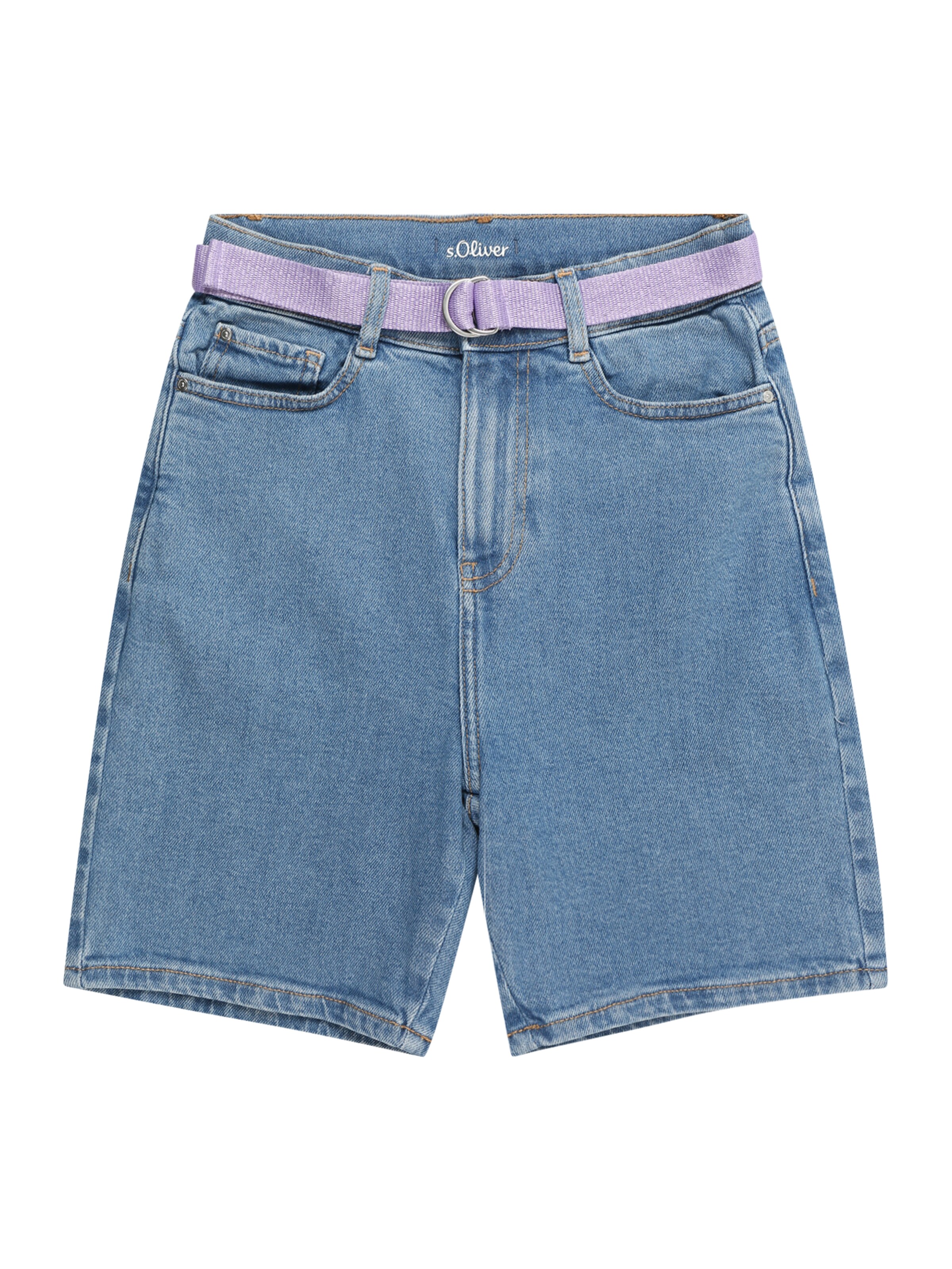 s.Oliver Широкий Джинсы в Синий: спереди