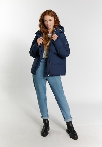 DreiMaster Maritim Set: Funktionsjacke und Shopper in Blau