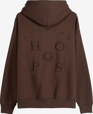 Sweat-shirt Bershka en marron