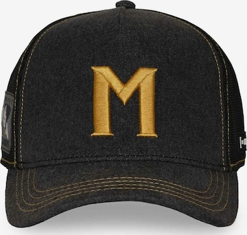 Casquette 'Gorra capslab negra denim mark lenders lan2 trucker cap' Capslab en noir : devant