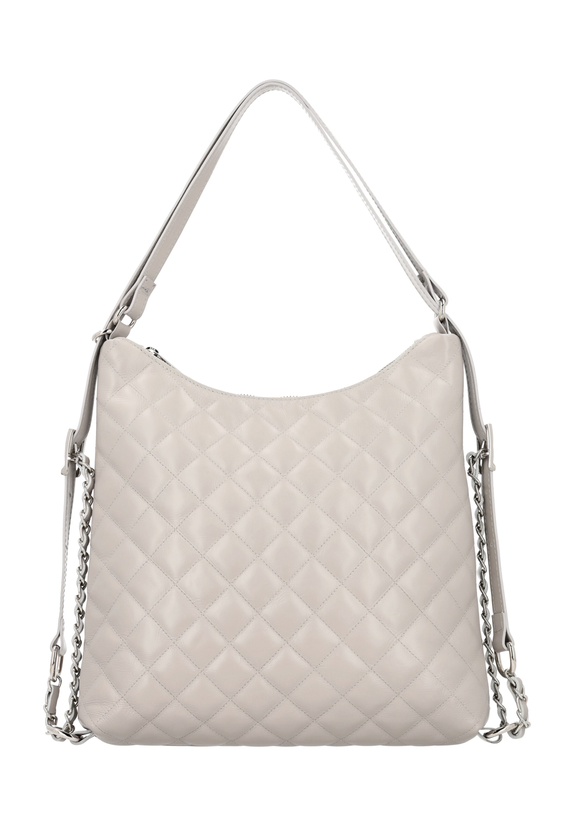 faina Schoudertas in Grijs: voorkant