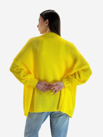 Elara Strickjacke in Gelb