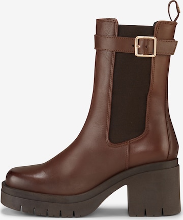 JOOP! Boots 'Unico Maria Alto' in Bruin: voorkant