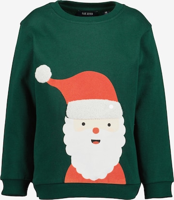 BLUE SEVEN - Sudadera en verde: frente