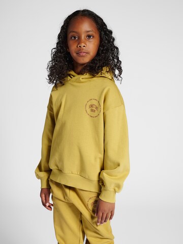 SOMETIME SOON - Sweatshirt 'Luna' em amarelo: frente