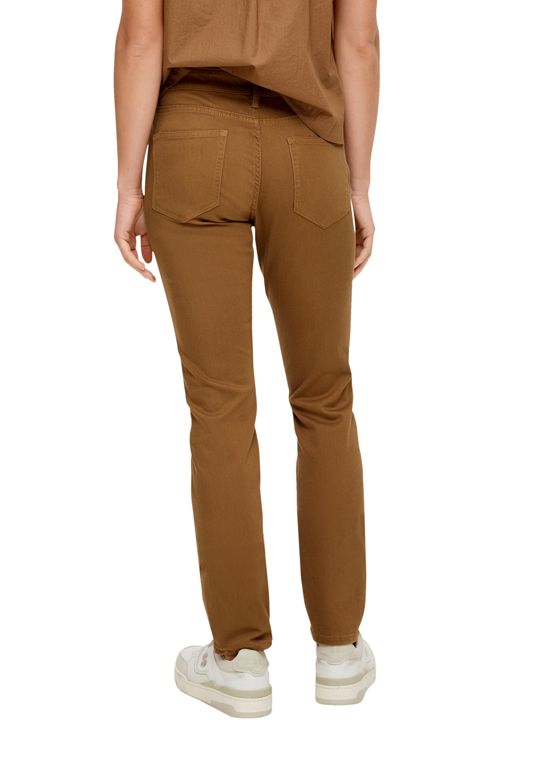 Skinny Jean 'Betsy' s.Oliver en marron