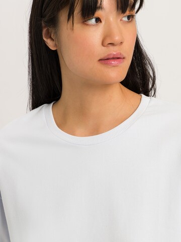 Hanro Sweatshirt 'Natural ' in Blauw
