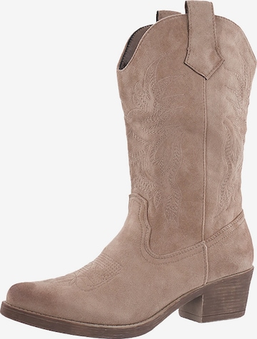 Elara Comwboystøvler i grøn: forside