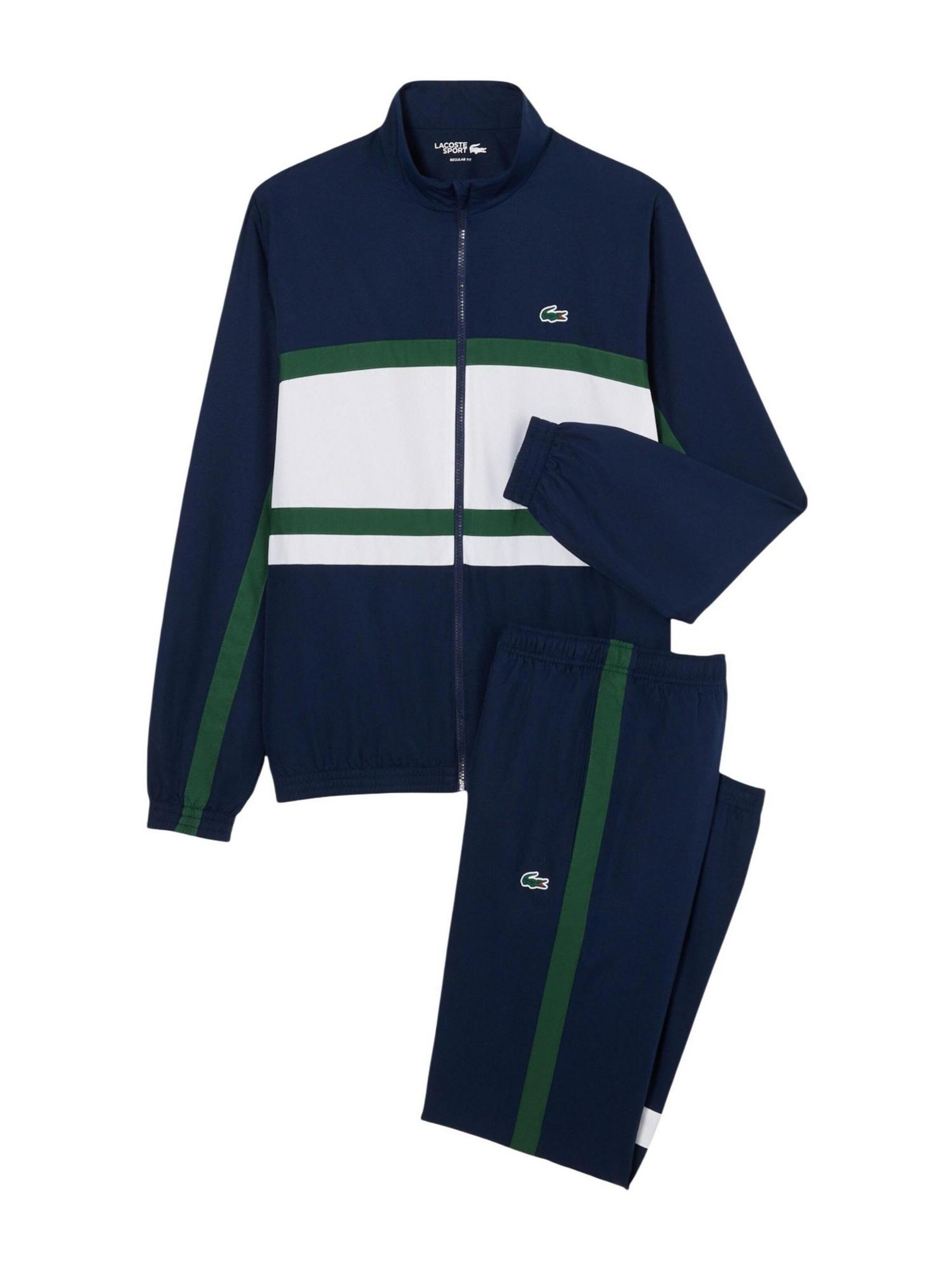 LACOSTE Regular Sports trousers 'WH0226' in Blue: front