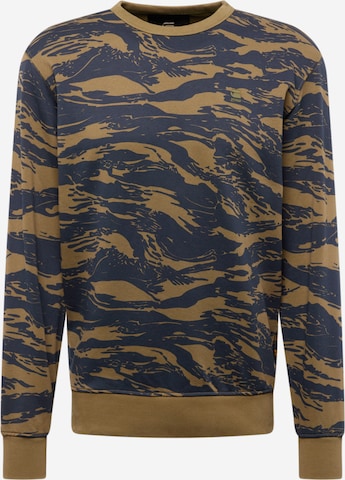 G-Star RAW Sweatshirt in Groen: voorkant