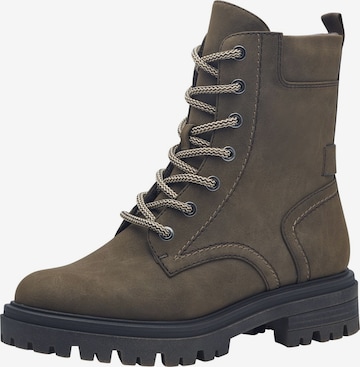 Bottines à lacets Tamaris en gris : devant