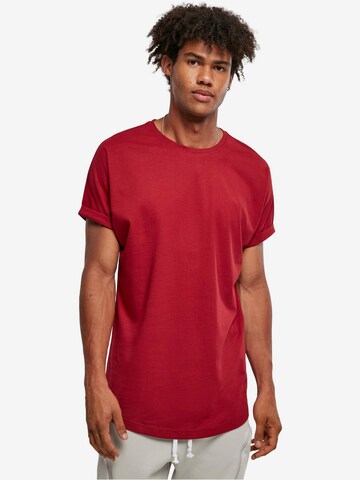 T-Shirt Urban Classics en rouge : devant