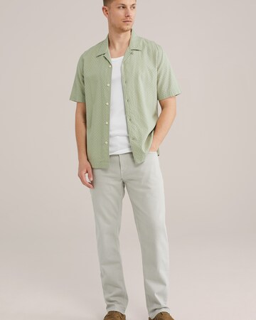 WE Fashion Comfort fit Overhemd in Groen
