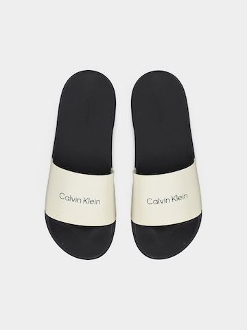 Mule 'ESS' Calvin Klein en blanc