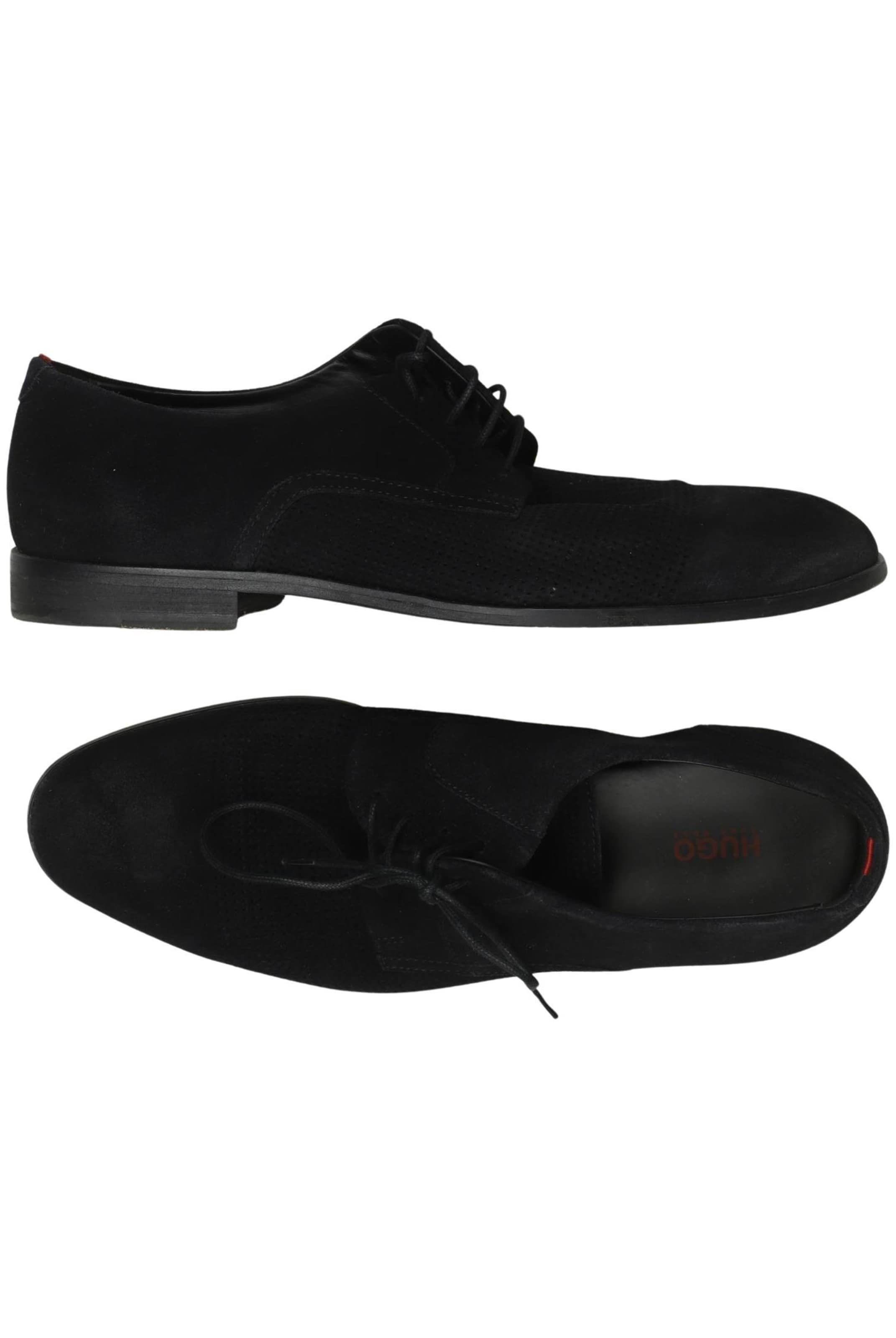 HUGO Flats & Loafers in 43 in Black: front