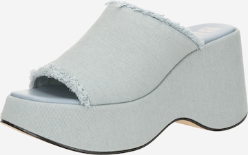 Zoccoletto 'JOY' di BUFFALO in blu: frontale