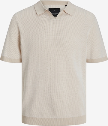 T-Shirt 'BANI' JACK & JONES en beige : devant