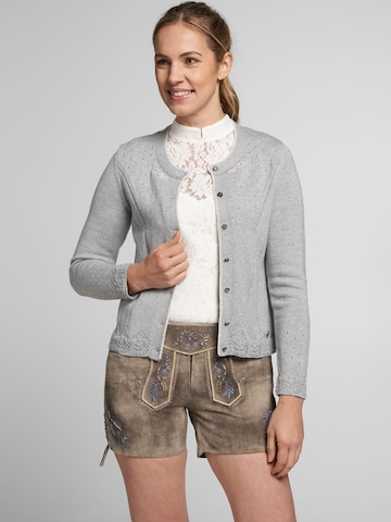 SPIETH & WENSKY Strickjacke 'Arianna' in Grau: predná strana